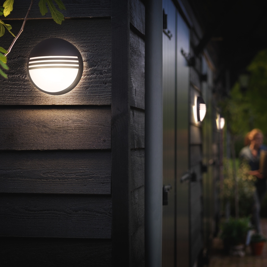Philips - Вуличний світлодіодний настінний світильник 1xLED/6W/230V IP44