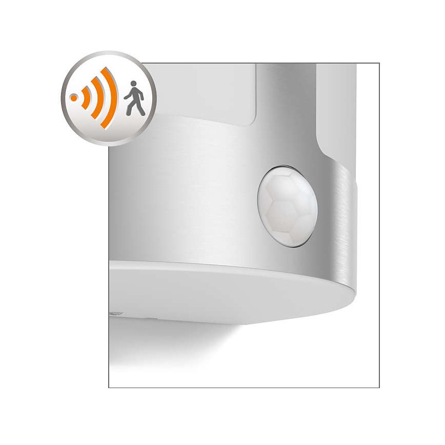 Philips - Уличный светодиодный настенный светильник с датчиком 1xLED/3,5W IP44