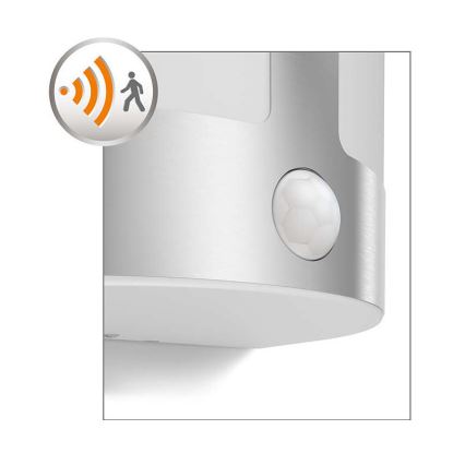 Philips - Вуличний світлодіодний настінний світильник з датчиком 1xLED/3,5W IP44