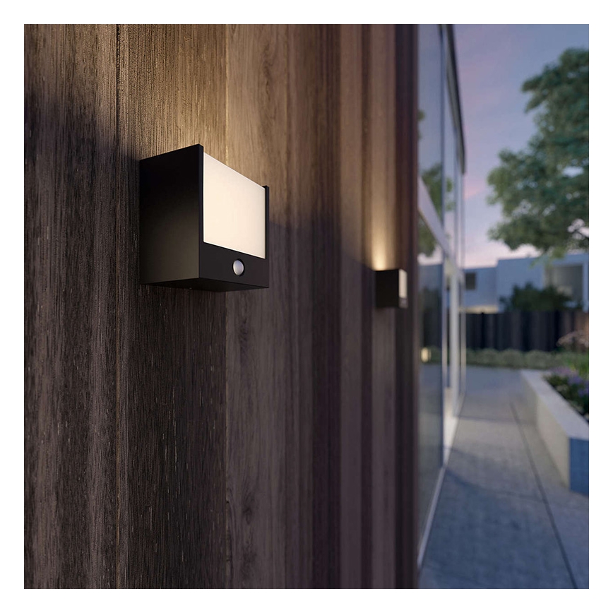 Philips - Світлодіодний вуличний світильник з датчиком 1xLED/3,5W IP44