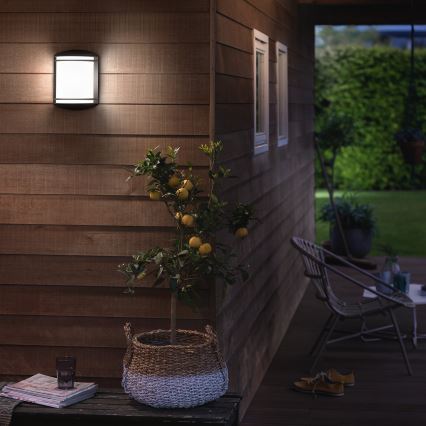 Philips - Вуличний настінний світильник 1xLED/6W/230V IP44