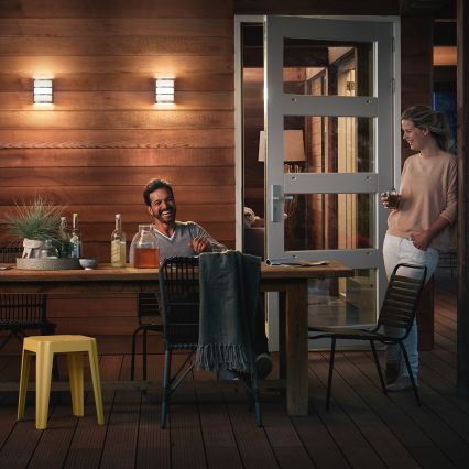 Philips - Вуличний настінний світильник 1xLED/6W/230V IP44