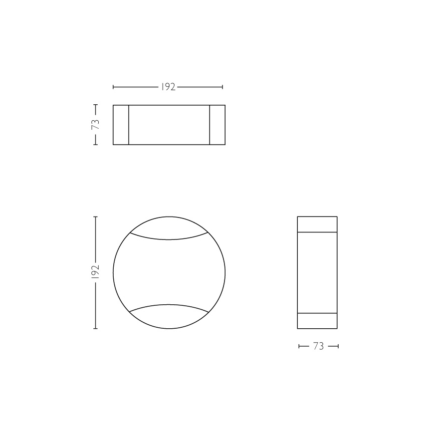 Philips - Зовнішній настінний світильник 2xGU10/5W IP44