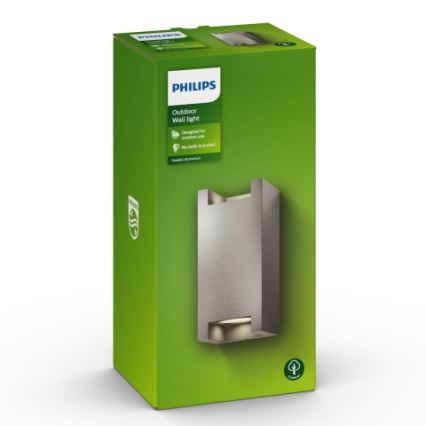 Philips - Зовнішній настінний світильник 2xGU10/5W IP44