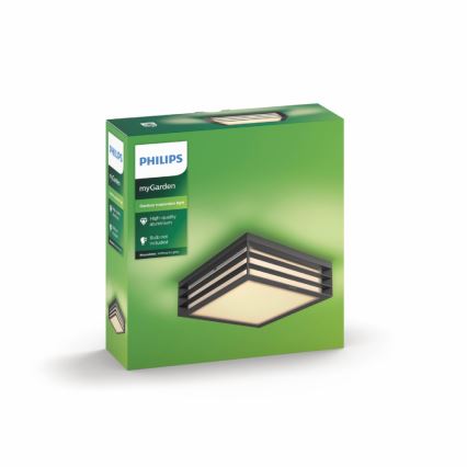 Philips 17350/93/PN - Уличный светильник MYGARDEN MOONSHINE 2xE27/14W IP44