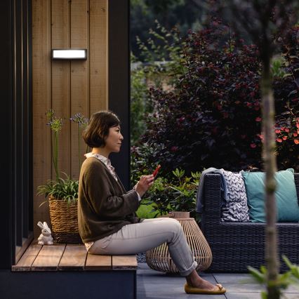 Philips - Уличный светодиодный настенный светильник LED/4,5W IP44