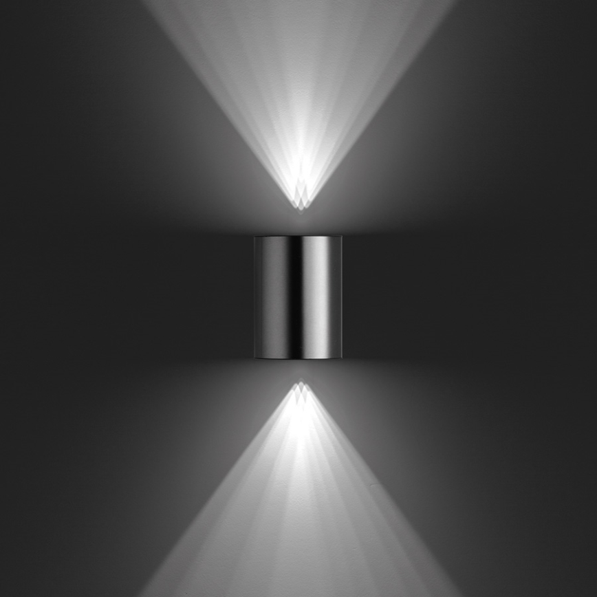 Philips - Уличный светодиодный настенный светильник 2xLED/4,5W IP44