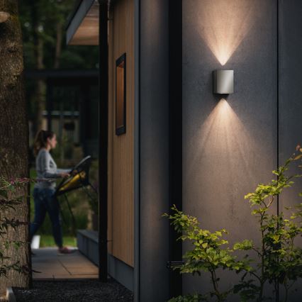 Philips - Уличный светодиодный настенный светильник 2xLED/4,5W/230V IP44