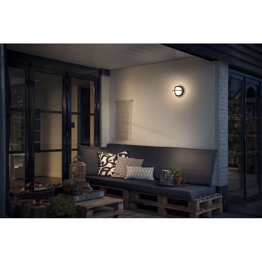 Philips - Зовнішній настінний світильник 1xE27/42W/230V IP44