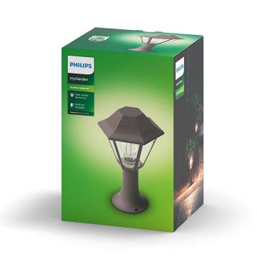 Philips 17387/43/PN - Уличная лампа MYGARDEN CURASSOW 1xE27/42W/230V IP44