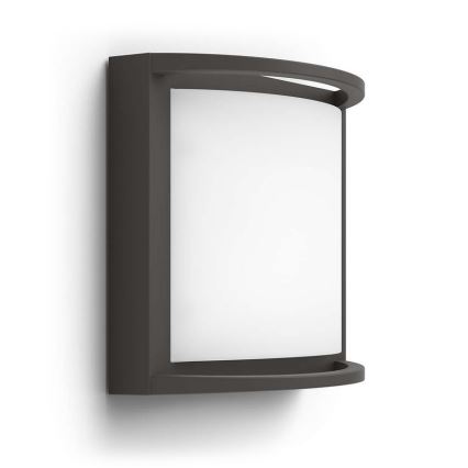 Philips - Уличный светодиодный настенный светильник LED/12W IP44