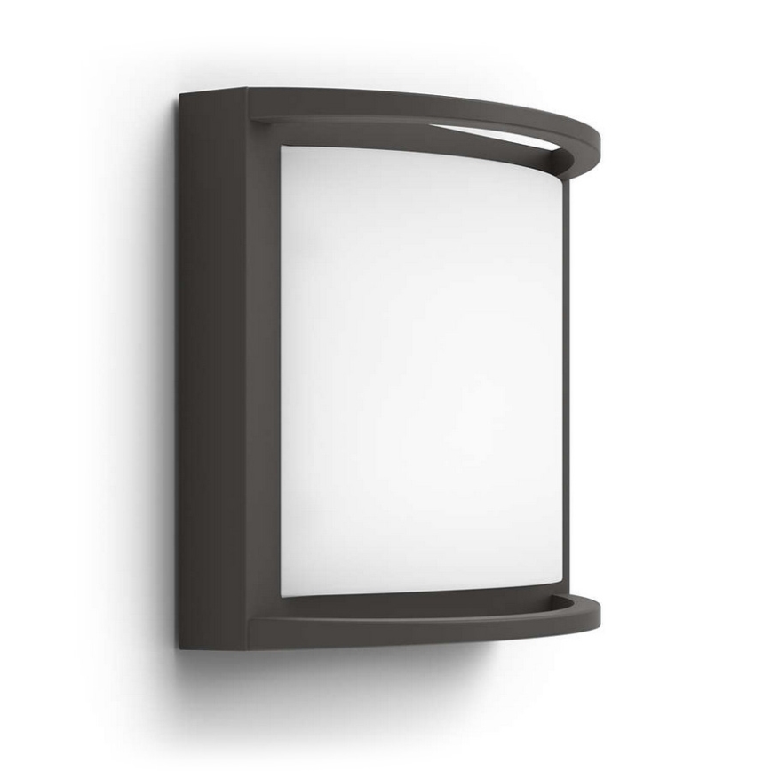 Philips - Уличный светодиодный настенный светильник LED/12W IP44