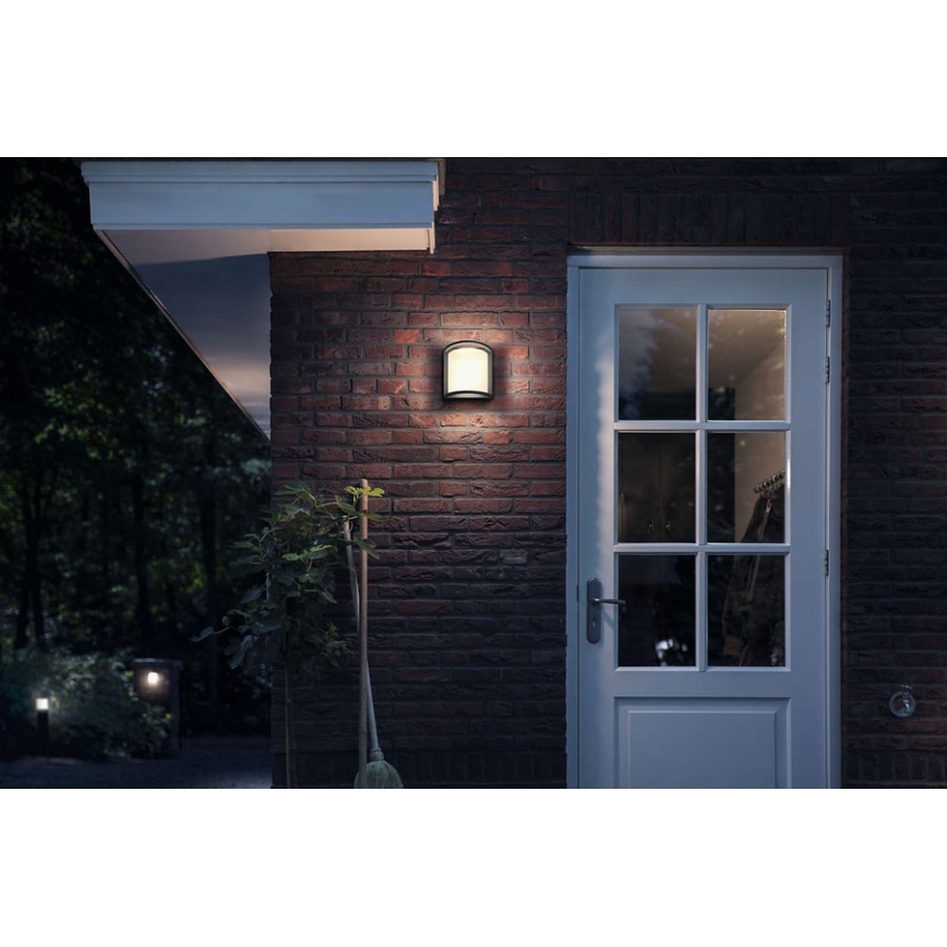 Philips - Уличный светодиодный настенный светильник LED/12W IP44