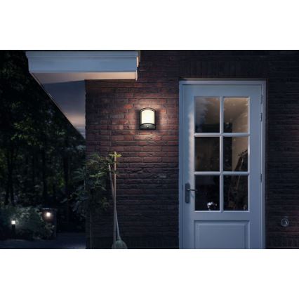 Philips - Вуличний світлодіодний настінний світильник LED/12W IP44