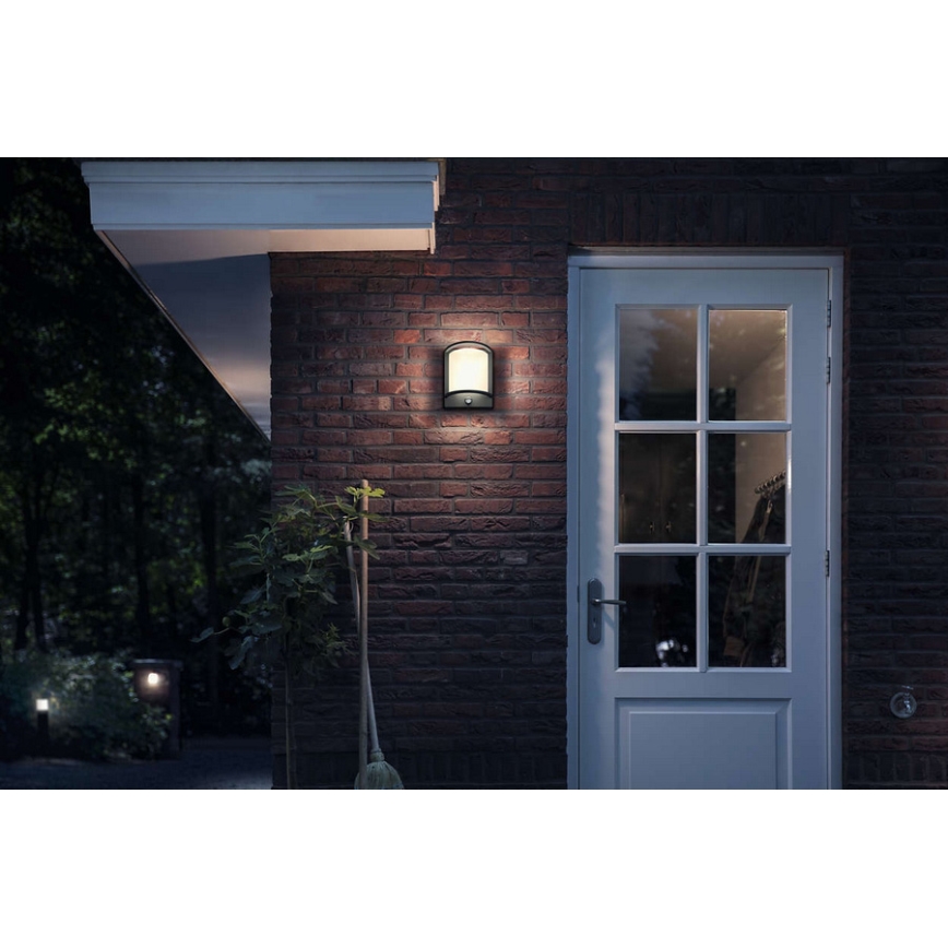 Philips - Вуличний світлодіодний настінний світильник LED/12W IP44