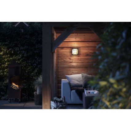 Philips - Уличный светодиодный настенный светильник LED/12W IP44