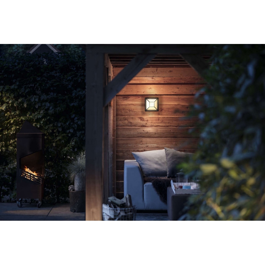 Philips - Вуличний світлодіодний настінний світильник LED/12W IP44