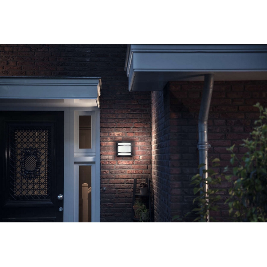 Philips - Вуличний світлодіодний настінний світильник LED/12W IP44