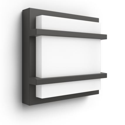 Philips - Уличный светодиодный настенный светильник LED/12W IP44