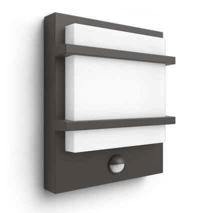 Philips - Уличный светодиодный настенный светильник LED/12W IP44