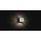 Philips - Уличный светодиодный настенный светильник с регулированием яркости Hue LUCCA 1xE27/9,5W/230V IP44