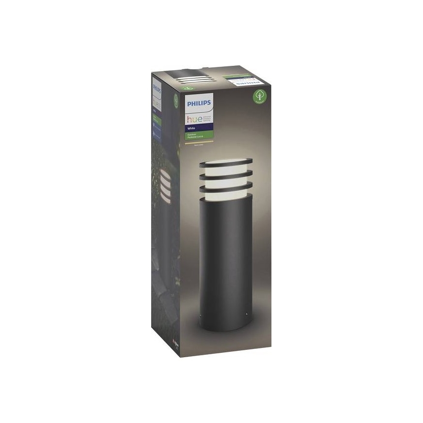 Philips - Светодиодный уличный светильник с регулированием яркости Hue LUCCA 1xE27/9,5W/230V IP44