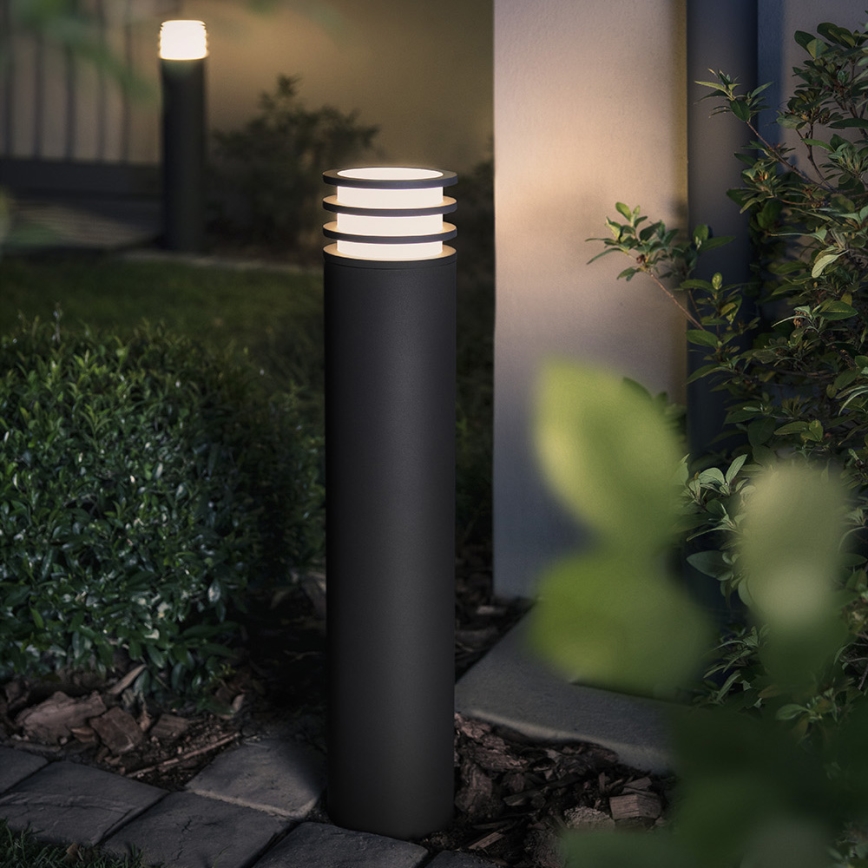 Philips - Светодиодный уличный светильник с регулированием яркости Hue LUCCA 1xE27/9,5W/230V IP44