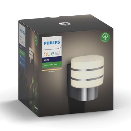 Philips - Світильник для зовнішнього настінного монтажу з регулюванням яскравості Hue TUAR 1xE27/9,5W IP44