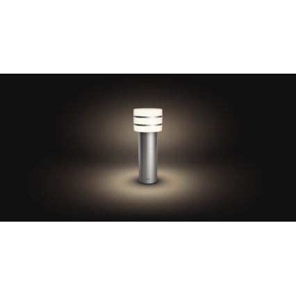 Philips - Светодиодный уличный светильник с регулированием яркости Hue TUAR 1xE27/9,5W/230V IP44