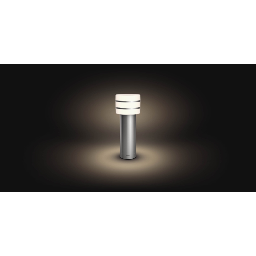 Philips - Светодиодный уличный светильник с регулированием яркости Hue TUAR 1xE27/9,5W/230V IP44