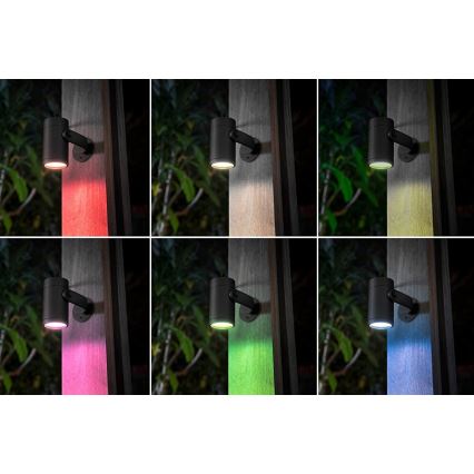 Philips - НАБІР 3x Точковий LED світильник Hue LILY 3xLED/8W/230V IP65