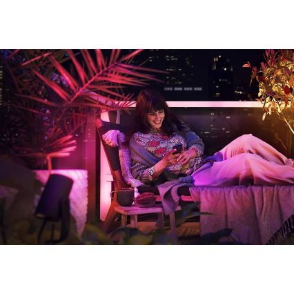 Philips - НАБІР 3x Точковий LED світильник Hue LILY 3xLED/8W/230V IP65