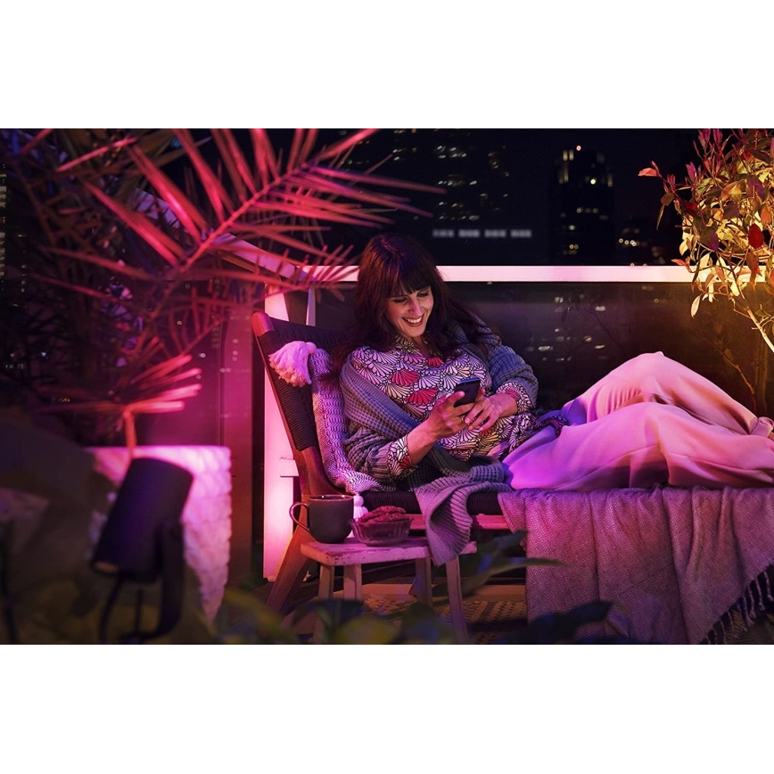 Philips - НАБІР 3x Точковий LED світильник Hue LILY 3xLED/8W/230V IP65