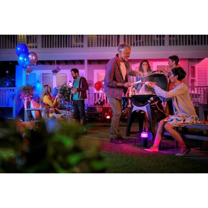 Philips - Набор удлинителей Светодиодный уличный точечный RGB-светильник Hue LILY LED/8W/230V IP65