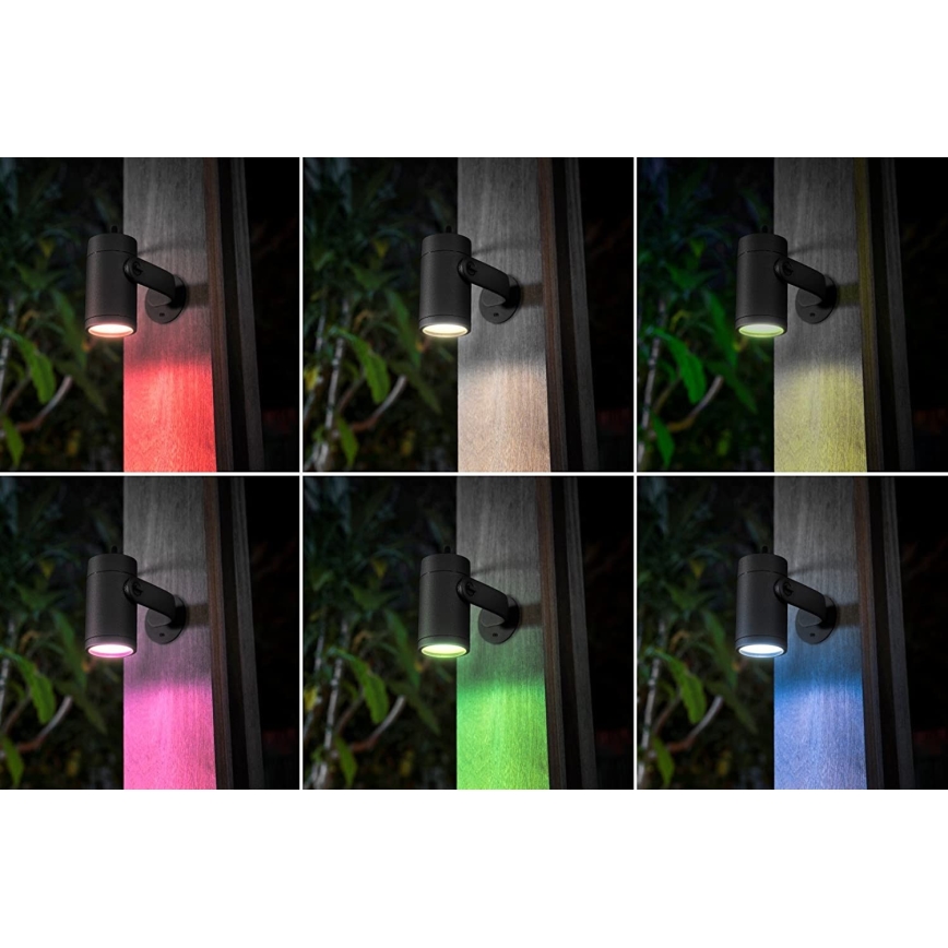 Philips - Расширительный комплект уличного светильника с LED RGB Hue LILY LED/8W/230V IP65