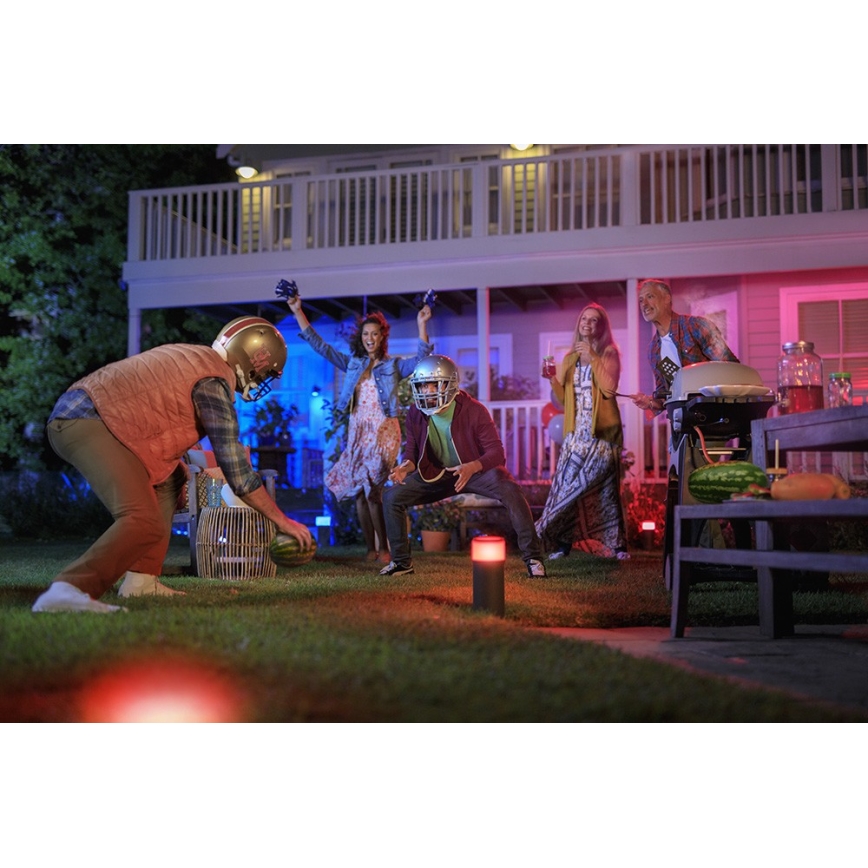 Philips - Світлодіодний RGB регульований вуличний світильник Hue CALLA LED/8W/24V IP65