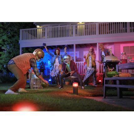 Philips - Светодиодная уличная RGB-лампа с регулированием яркости Hue CALLA LED/8W/24V IP65