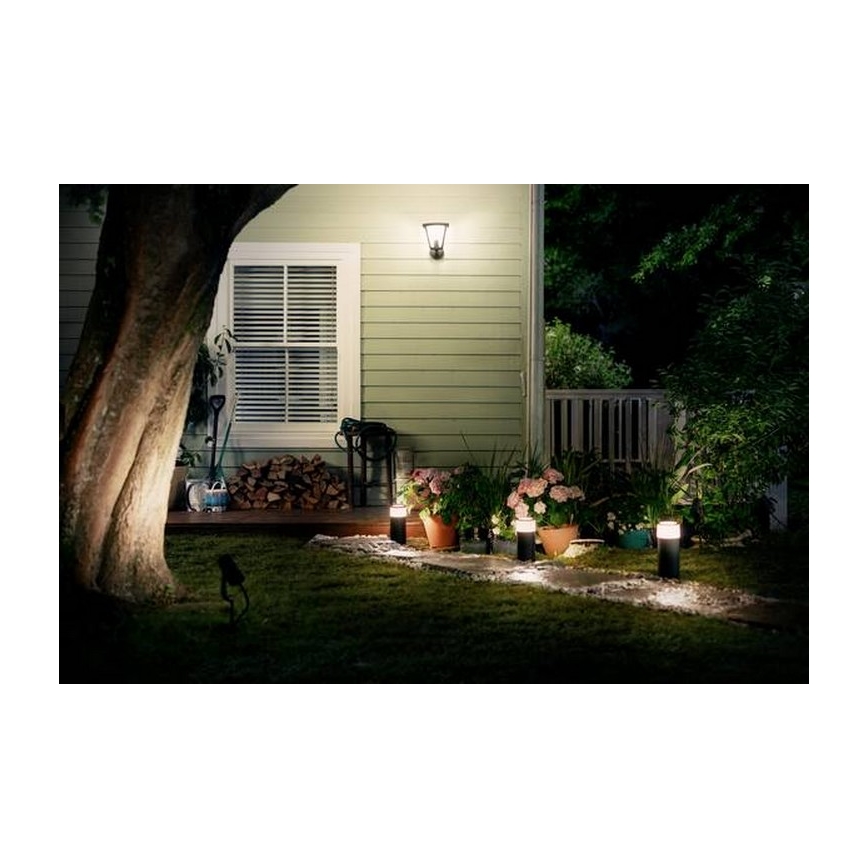 Philips - Светодиодная уличная RGB-лампа с регулированием яркости Hue CALLA LED/8W/24V IP65