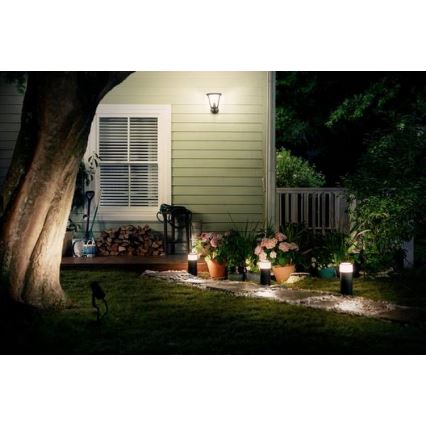 Philips - Вулична LED RGB лампа з регулюванням яскравості Hue CALLA LED/8W/24V IP65