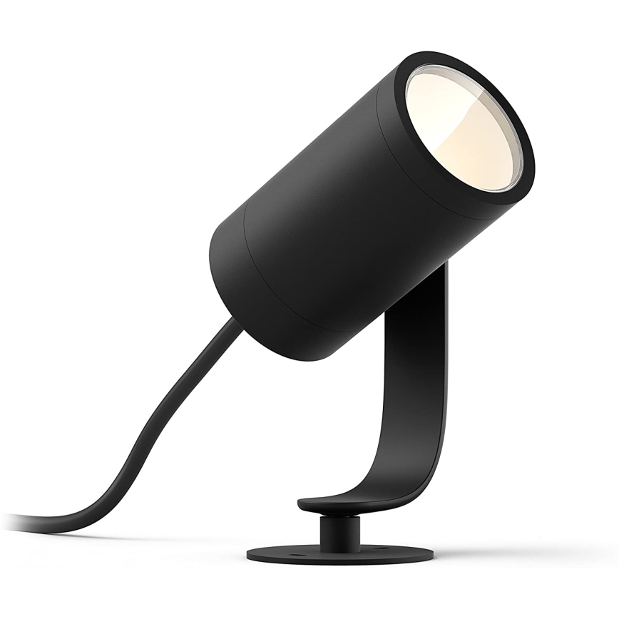 Philips - Светодиодный уличный точечный RGB-светильник Hue LILY LED/8W/230V IP65