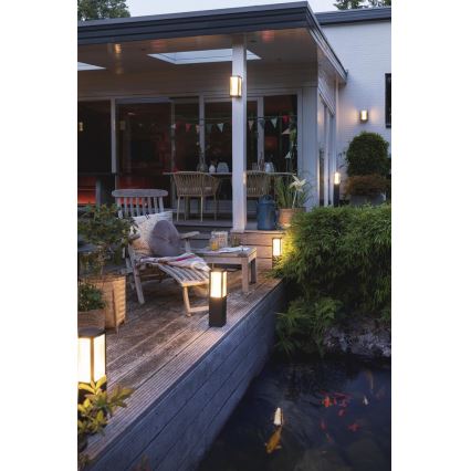 Philips - LED RGBW Вуличний настінний світильник з регулюванням яскравості Hue IMPRESS 2xLED/8W/230V IP44