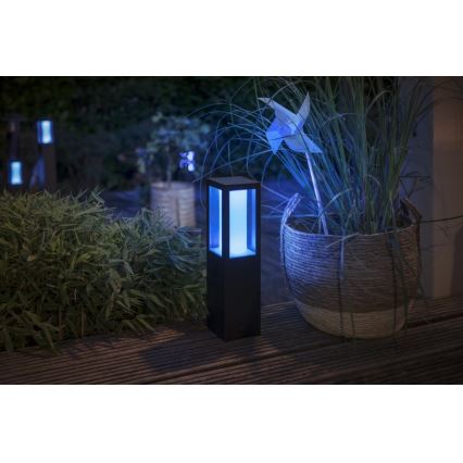 Philips - Светодиодная уличная RGBW-лампа с регулированием яркости Hue IMPRESS LED/16W/230V 2000-6500K IP44