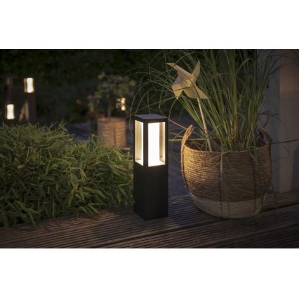 Philips - Светодиодная уличная RGBW-лампа с регулированием яркости Hue IMPRESS LED/16W/230V 2000-6500K IP44
