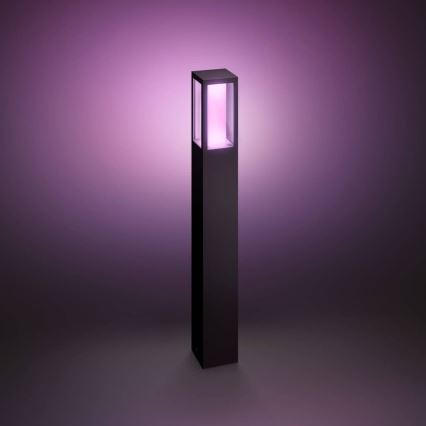 Philips - Вулична світлодіодна RGBW лампа з регулюванням яскравості Hue IMPRESS 2xLED/8W/230V 2000-6500K IP44