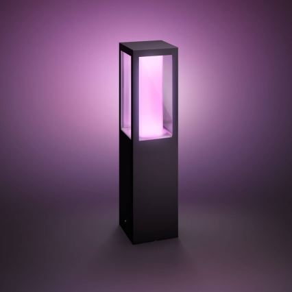 Philips - LED RGBW Вулична лампа з регулюванням яскравості Hue IMPRESS LED/16W/24V IP44