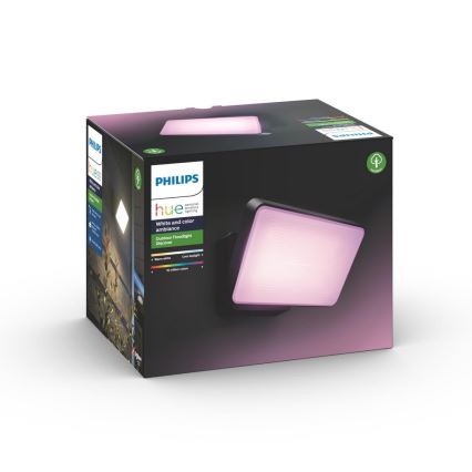 Philips - Светодиодный уличный RGBW-отражатель с регулированием яркости Hue DISCOVER 2xLED/15W/230V 2000-6500K IP44