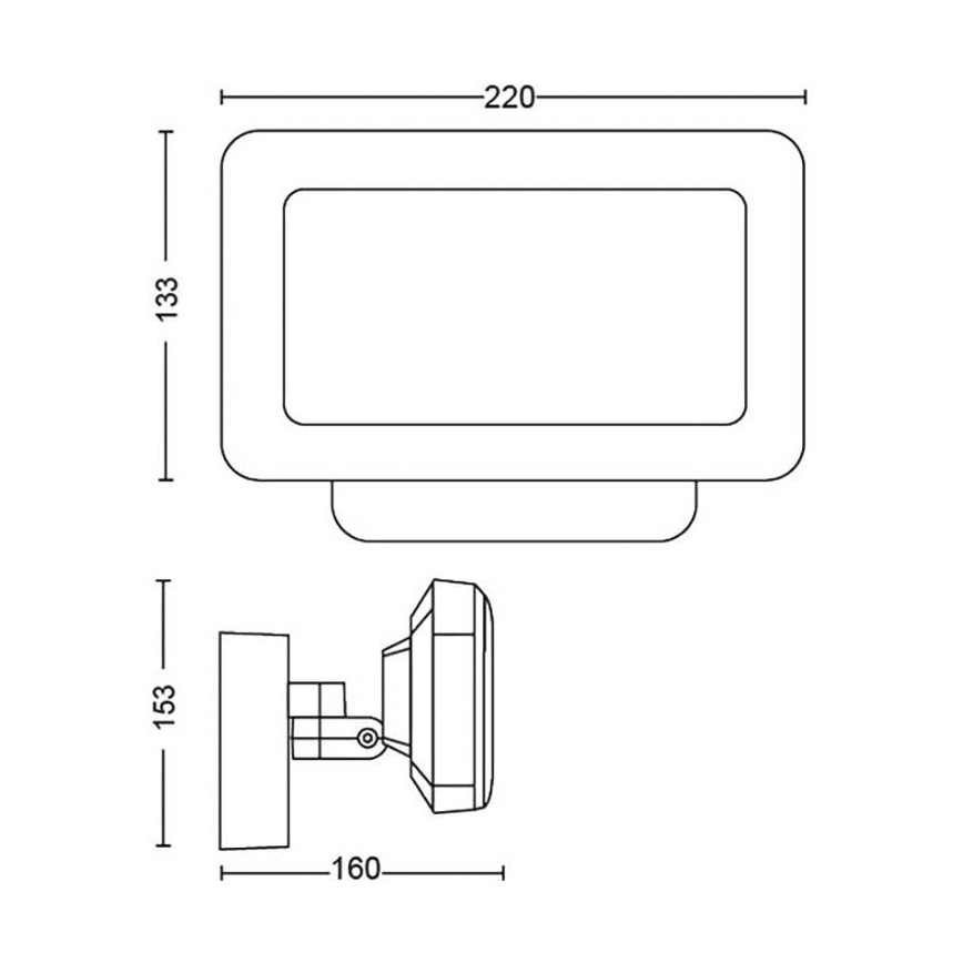 Philips - Вуличний RGBW прожектор з регулюванням яскравості Hue DISCOVER 2xLED/15W/230V 2000-6500K IP44