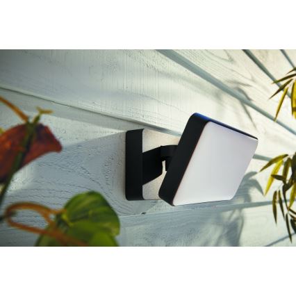 Philips - Вуличний світлодіодний прожектор з регулюванням яскравості Hue WELCOME 2xLED/15W/230V IP44