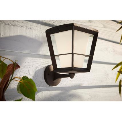 Philips - Світильник зовнішній настінний регульований LED RGBW Hue ECONIC LED/15W/230V IP44
