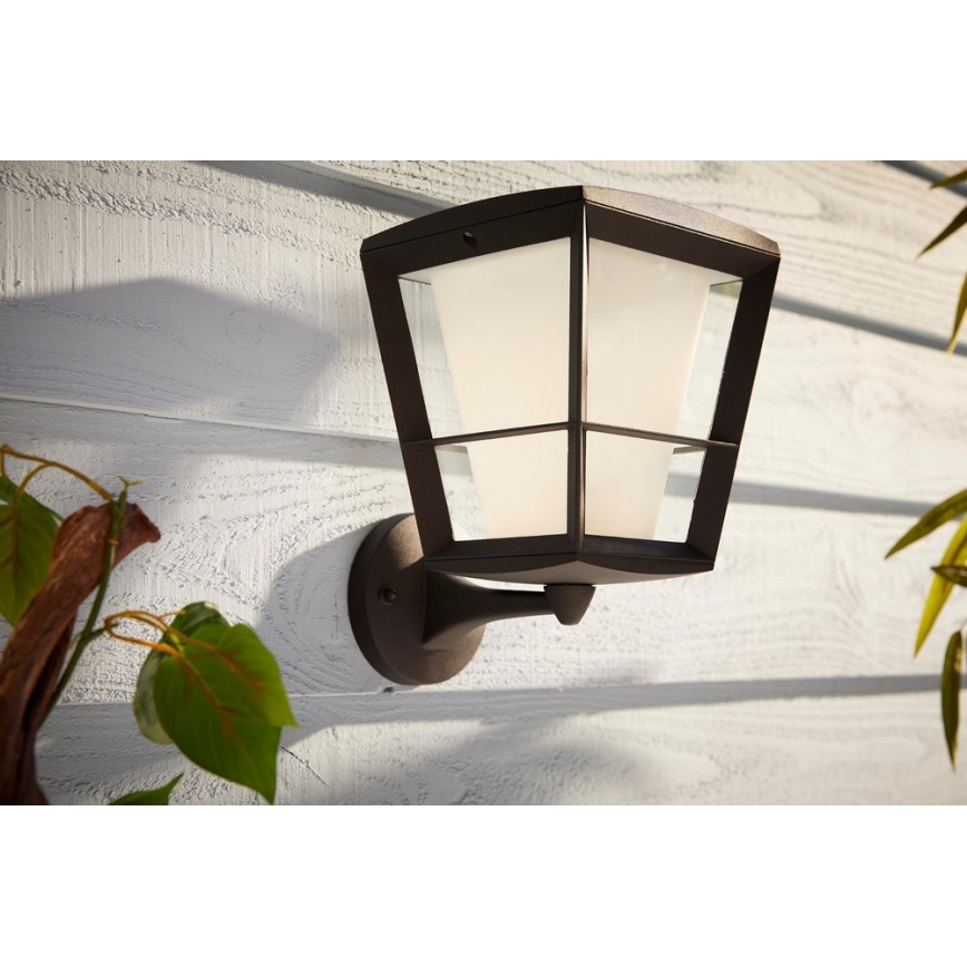 Philips - LED RGBW Вуличний настінний світильник з регулюванням яскравості Hue ECONIC LED/15W/230V IP44